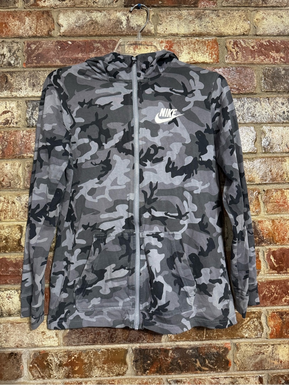 Nike Camo full zip hoodie
